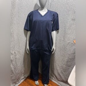 Carhartt Brown and Blue Shirt 2x